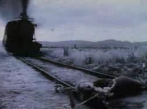 Still from The Perils of Pauline (1947) Still from The Perils of Pauline (1947)
