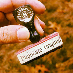 photo of rubber stamp