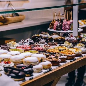 pastry case